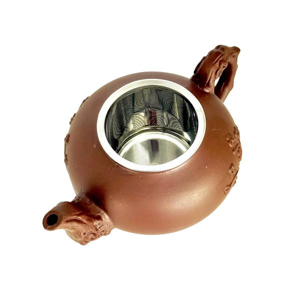 Чайник глиняний 'Мальва', світлий, 700 мл PL-TEAPOT-MALVA-700 фото