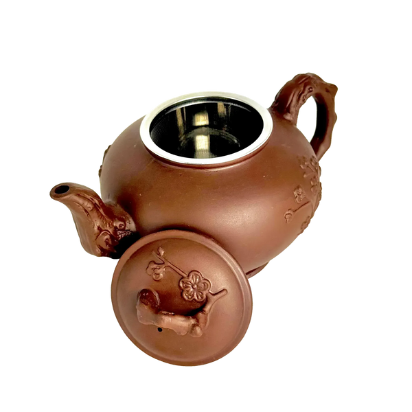 Чайник глиняний 'Мальва', світлий, 700 мл PL-TEAPOT-MALVA-700 фото